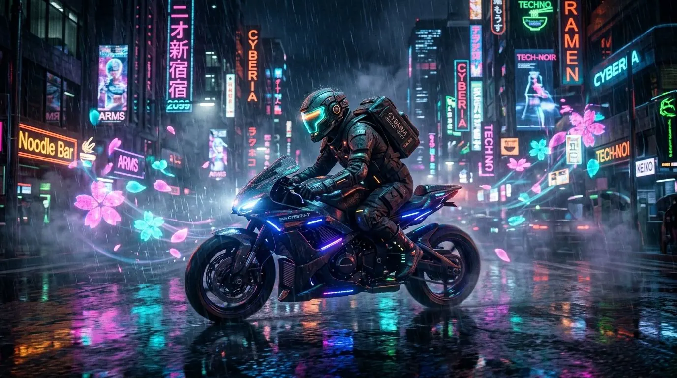 Cyberia 2099: Neo-Shinjuku Master Cinema Frame
